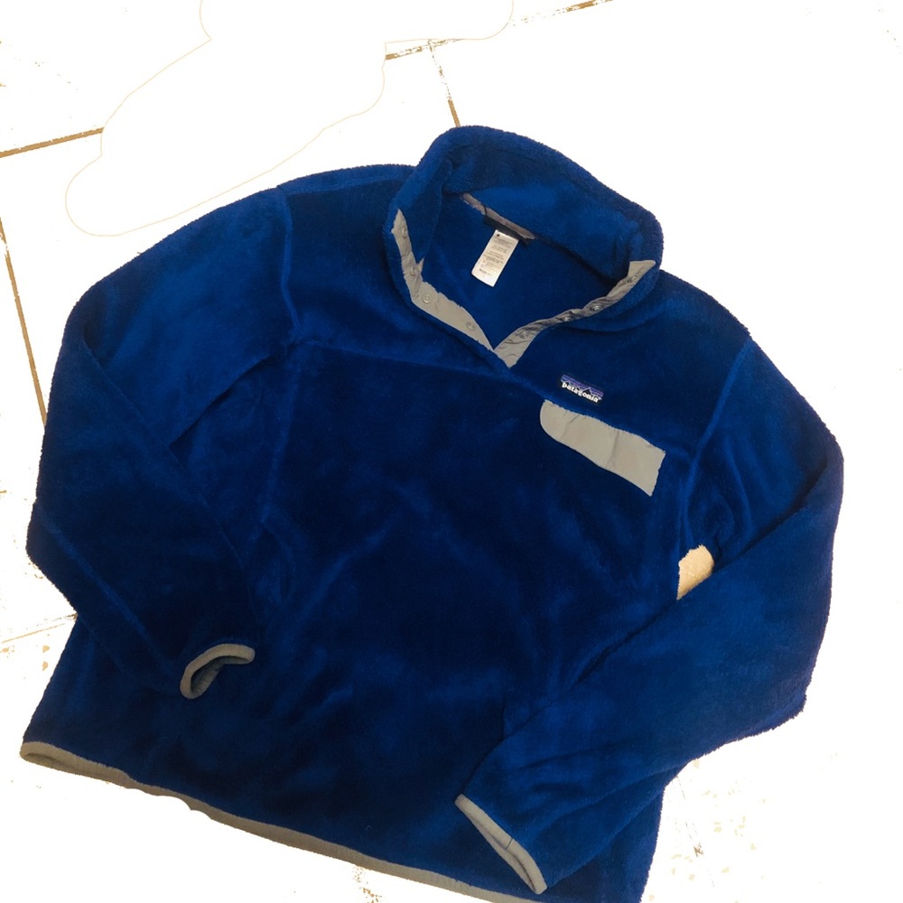 WOMENS NAVY BLUE PATAGONIA SZ L